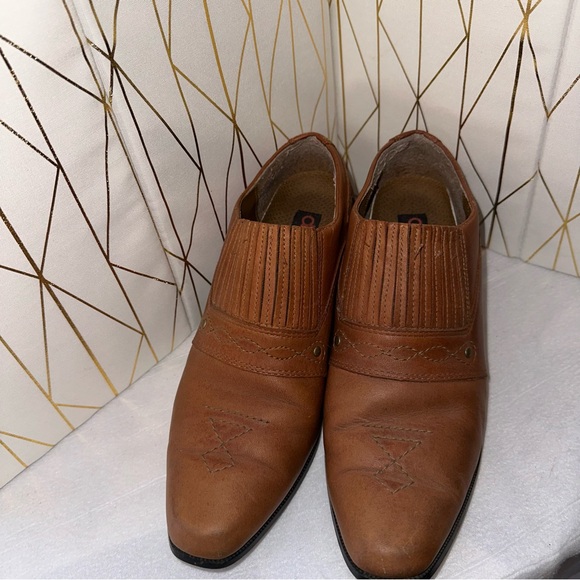 Dingo Women's DI02218 Western Ankle Boots - Brown - Size 7.5 - Picture 9 of 9